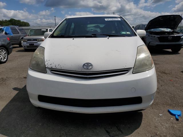 JTDKB20U873261547 - 2007 TOYOTA PRIUS WHITE photo 5