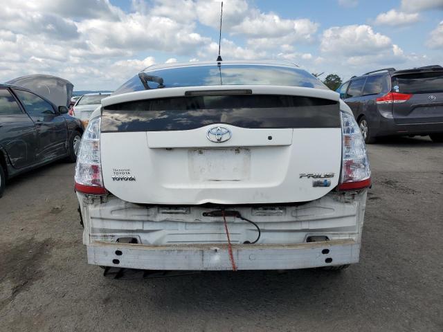 JTDKB20U873261547 - 2007 TOYOTA PRIUS WHITE photo 6