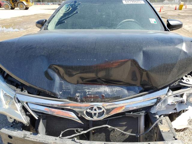 4T1BF1FKXCU078574 - 2012 TOYOTA CAMRY BASE BLACK photo 11