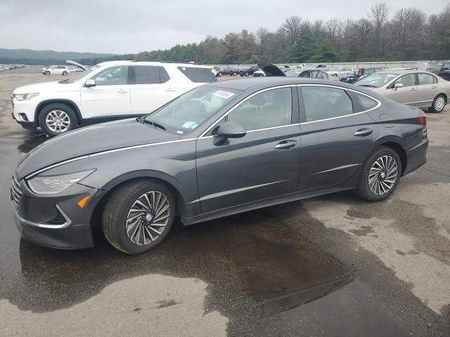 KMHL34JJ2PA082980 - 2023 HYUNDAI SONATA HYBRID GRAY photo 1