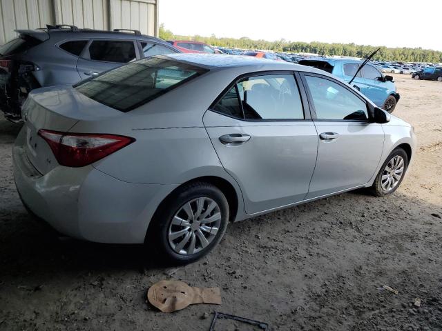 2T1BURHE3EC144723 - 2014 TOYOTA COROLLA L SILVER photo 3