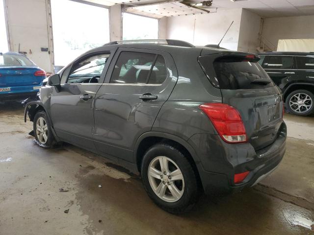 3GNCJLSB1LL220482 - 2020 CHEVROLET TRAX 1LT CHARCOAL photo 2