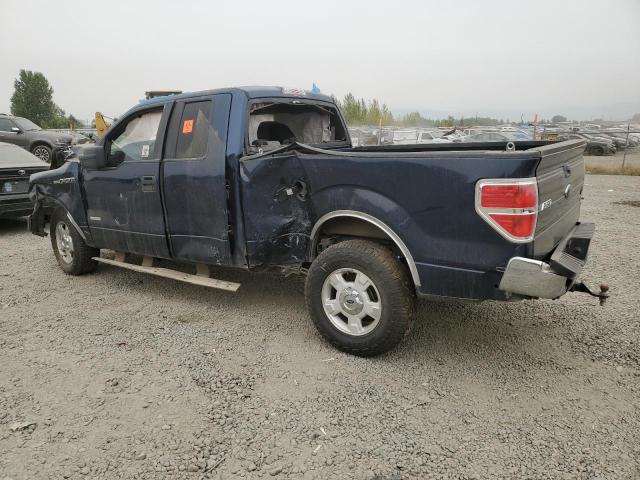 1FTFX1CT8EFA70688 - 2014 FORD F150 SUPER CAB BLUE photo 2