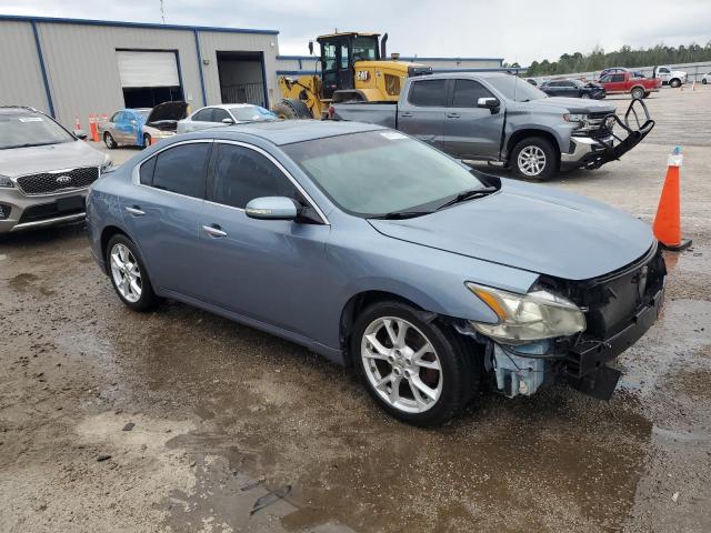 1N4AA5AP0CC810604 - 2012 NISSAN MAXIMA S BLUE photo 4