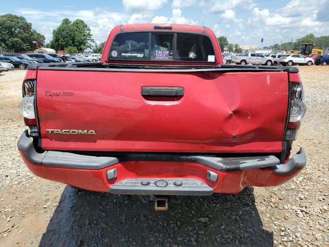 5TETU62NX5Z098300 - 2005 TOYOTA TACOMA PRERUNNER ACCESS CAB RED photo 6
