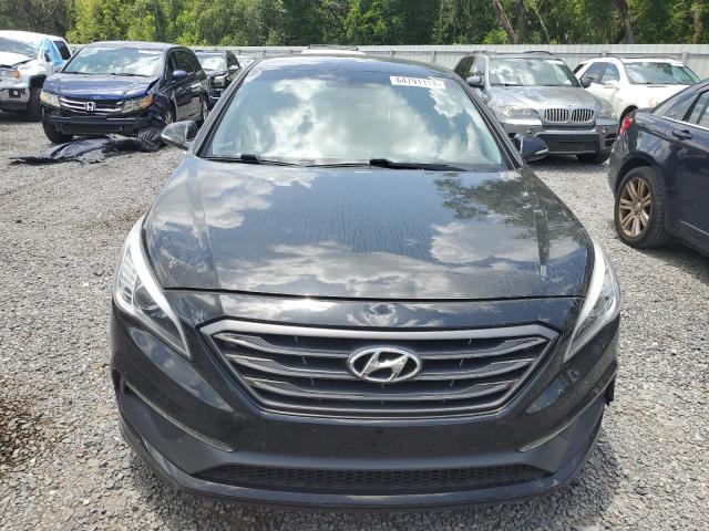 5NPE34AF0GH343136 - 2016 HYUNDAI SONATA SPORT BLACK photo 5