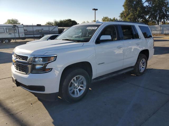 1GNSCBKC6JR118786 - 2018 CHEVROLET TAHOE C1500 LT WHITE photo 1