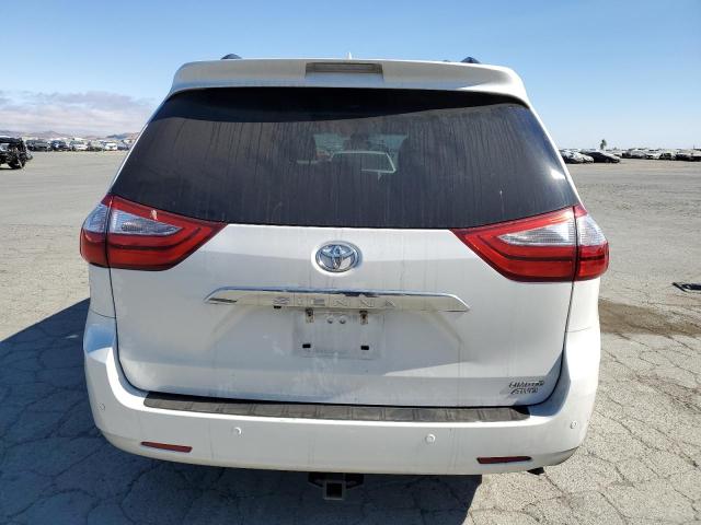 5TDDZ3DC4HS155642 - 2017 TOYOTA SIENNA XLE WHITE photo 6