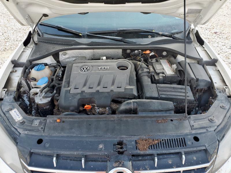 1VWCN7A39DC021754 - 2013 VOLKSWAGEN PASSAT SEL თეთრი ფოტო 11