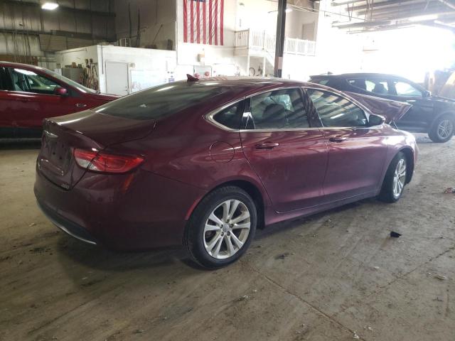 1C3CCCAB4FN605483 - 2015 CHRYSLER 200 LIMITED MAROON photo 3