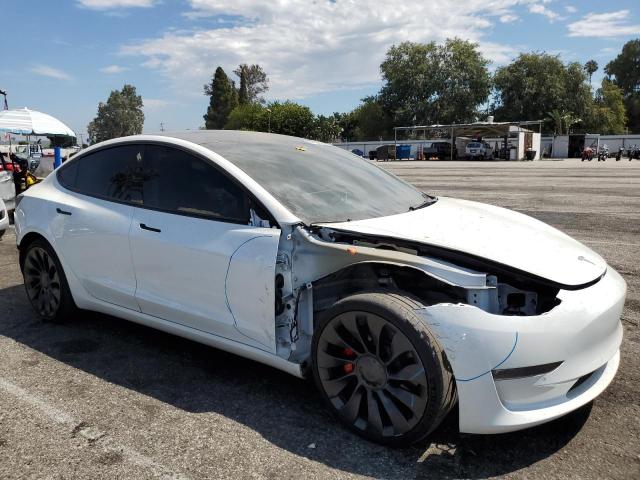5YJ3E1EC6NF317359 - 2022 TESLA MODEL 3 თეთრი ფოტო 4