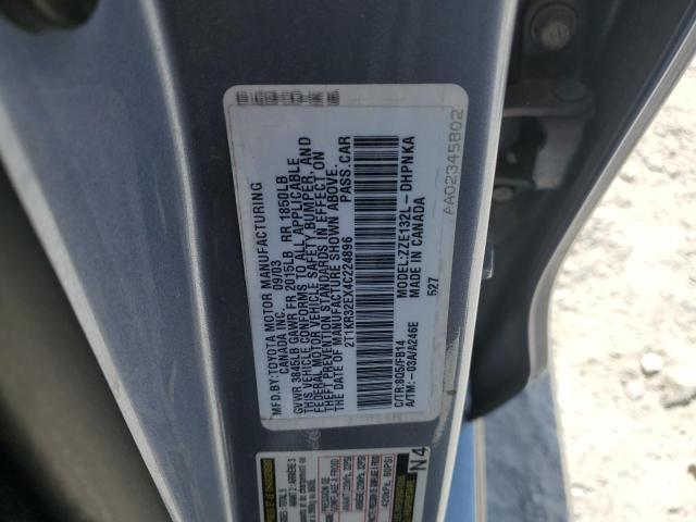 2T1KR32EX4C224896 - 2004 TOYOTA COROLLA MA XR BLUE photo 13