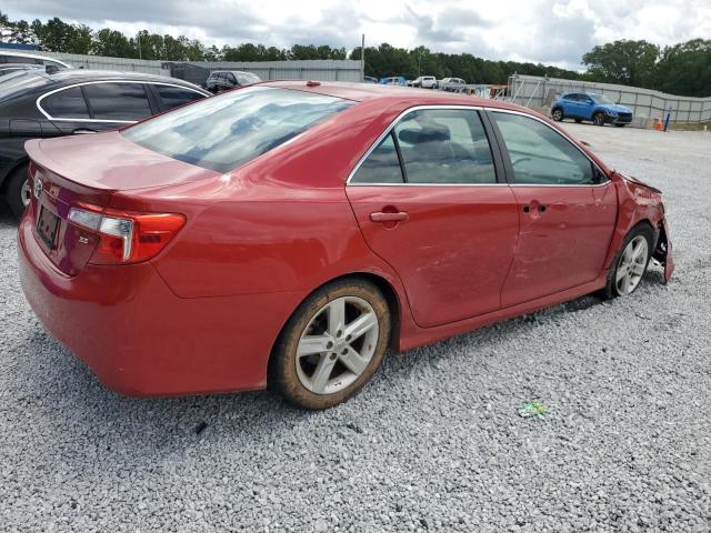 4T1BF1FK7CU518735 - 2012 TOYOTA CAMRY BASE RED photo 3