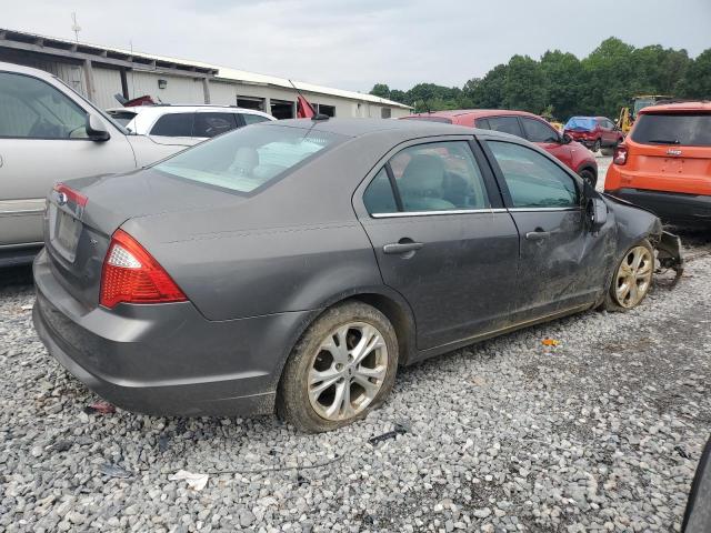 3FAHP0HA2CR406805 - 2012 FORD FUSION SE GRAY photo 3