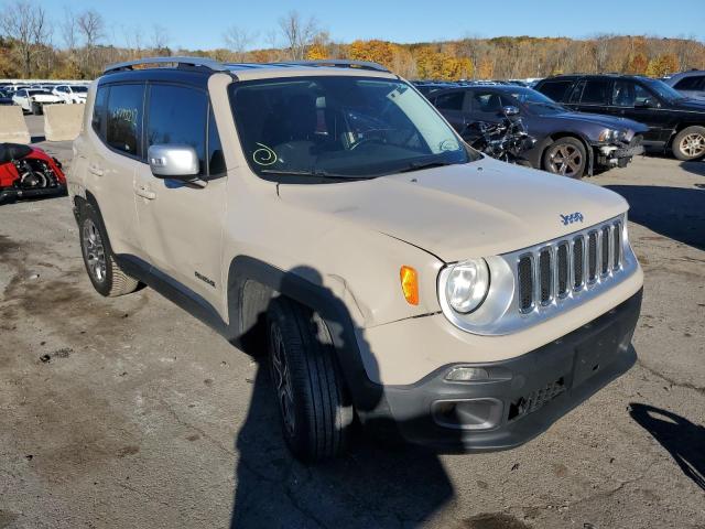 ZACCJADT7FPC15222 - 2015 JEEP RENEGADE LIMITED BEIGE photo 1