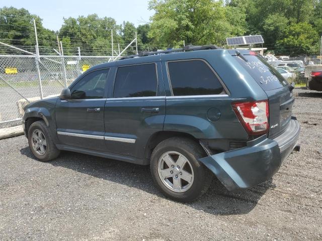 1J8HR58215C646514 - 2005 JEEP GRAND CHER LIMITED GREEN photo 2