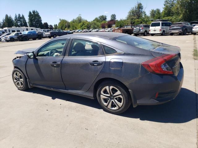 2HGFC2F53JH534656 - 2018 HONDA CIVIC LX BLACK photo 2