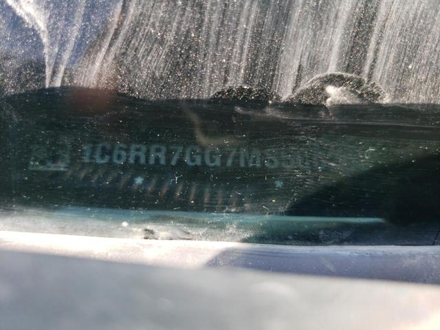 1C6RR7GG7MS506208 - 2021 RAM 1500 CLASS SLT შავი ფოტო 12