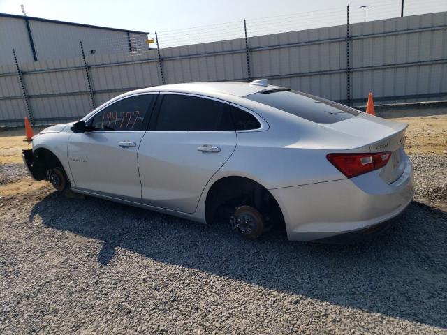 1G1ZD5STXJF124350 - 2018 CHEVROLET MALIBU LT SILVER photo 2