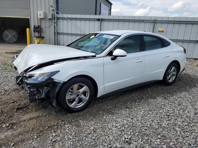 5NPEG4JA9MH105192 - 2021 HYUNDAI SONATA SE WHITE photo 1