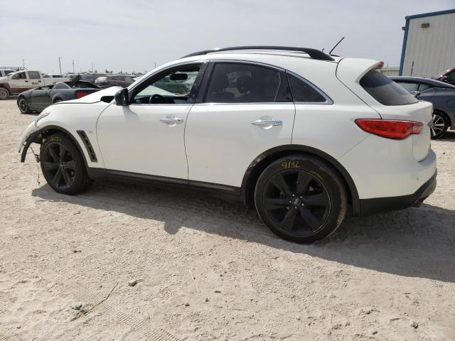 JN8CS1MUXHM141547 - 2017 INFINITI QX70 WHITE photo 2