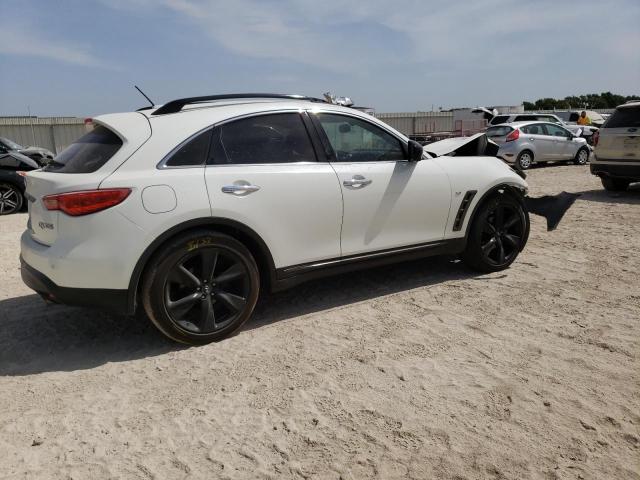 JN8CS1MUXHM141547 - 2017 INFINITI QX70 WHITE photo 3