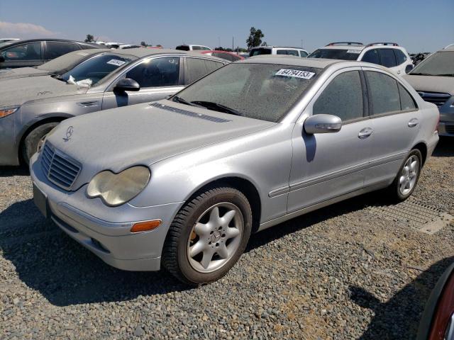 WDBRF61J42F186771 - 2002 MERCEDES-BENZ C 240 SILVER photo 1