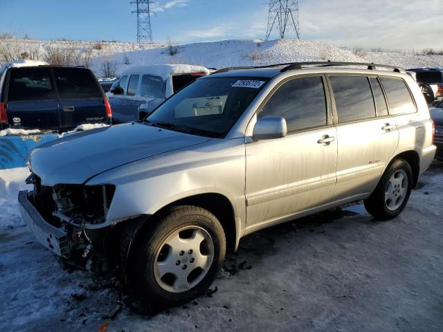 JTEEP21A970190567 - 2007 TOYOTA HIGHLANDER SPORT SILVER photo 1