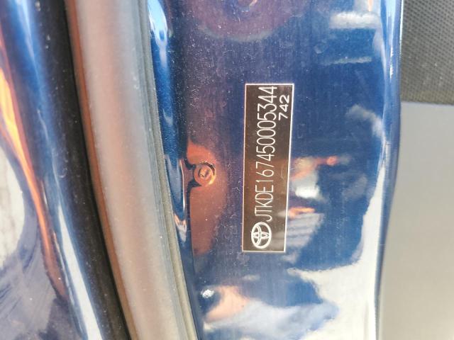 JTKDE167450005344 - 2005 TOYOTA SCION TC 蓝色 照片 13