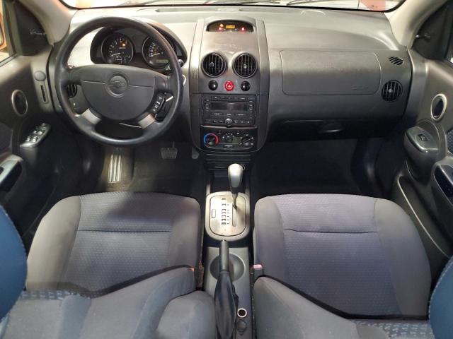 KL1TD66657B722506 - 2007 CHEVROLET AVEO BASE ORANGE photo 8