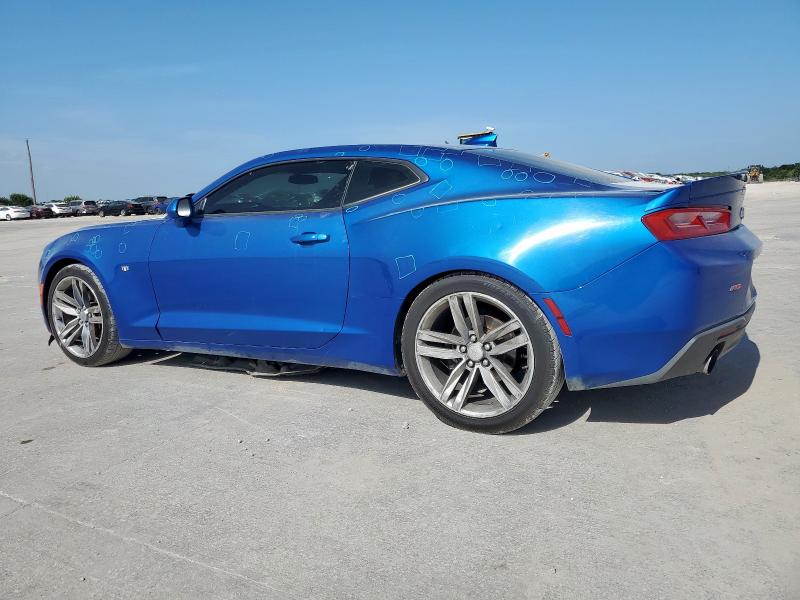 1G1FD1RS6H0131348 - 2017 CHEVROLET CAMARO LT BLUE photo 2