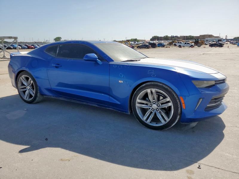 1G1FD1RS6H0131348 - 2017 CHEVROLET CAMARO LT BLUE photo 4