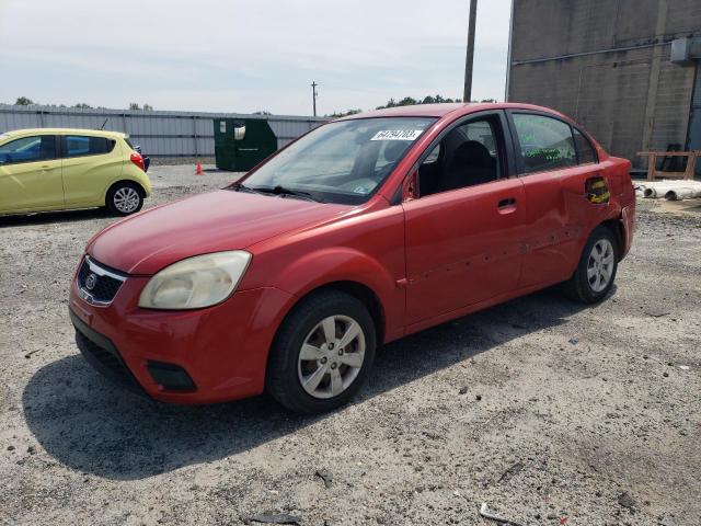 KNADH4A3XB6943116 - 2011 KIA RIO BASE RED photo 1