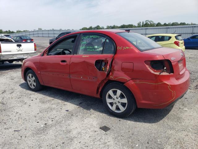 KNADH4A3XB6943116 - 2011 KIA RIO BASE RED photo 2