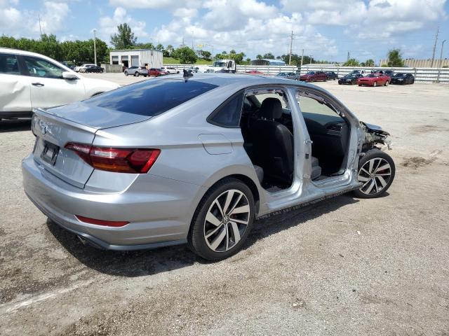 3VW6T7BU9KM260825 - 2019 VOLKSWAGEN JETTA GLI GRAY photo 3