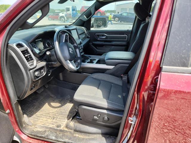 1C6RREMT3NN316055 - 2022 RAM 1500 BIG HORN/LONE STAR BURGUNDY photo 7