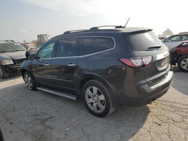 1GNKVJKD9FJ375444 - 2015 CHEVROLET TRAVERSE LTZ BLACK photo 2