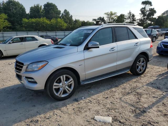 4JGDA5HB4CA023289 - 2012 MERCEDES-BENZ ML 350 4MATIC SILVER photo 1