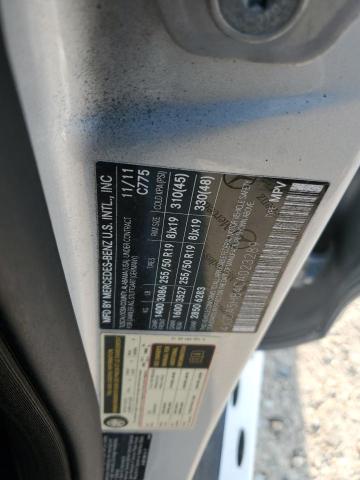 4JGDA5HB4CA023289 - 2012 MERCEDES-BENZ ML 350 4MATIC SILVER photo 13