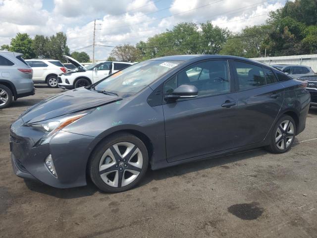 JTDKARFU7H3053678 - 2017 TOYOTA PRIUS GRAY photo 1