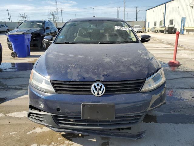 3VWDZ7AJ1BM017314 - 2011 VOLKSWAGEN JETTA SE BLUE photo 5