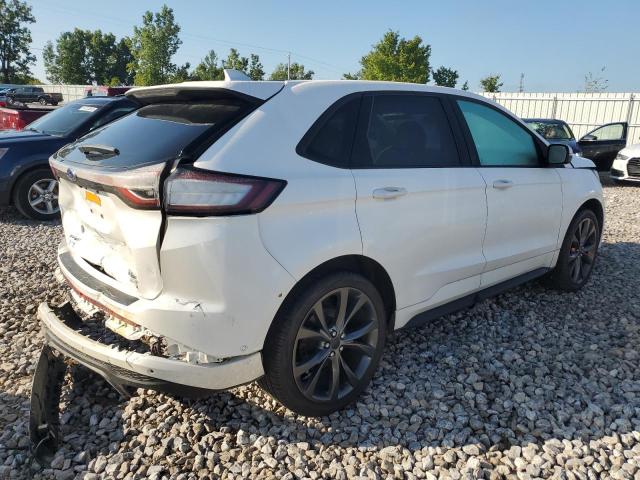 2FMTK4AP3FBB82063 - 2015 FORD EDGE SPORT WHITE photo 3