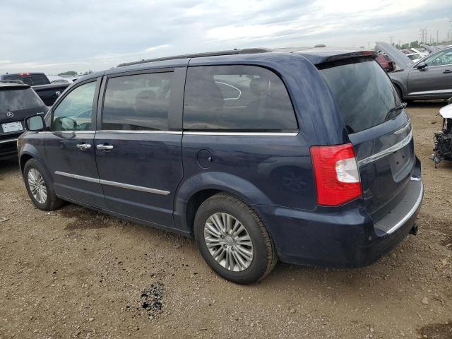 2C4RC1CG4FR555044 - 2015 CHRYSLER TOWN & COU TOURING L BLUE photo 2