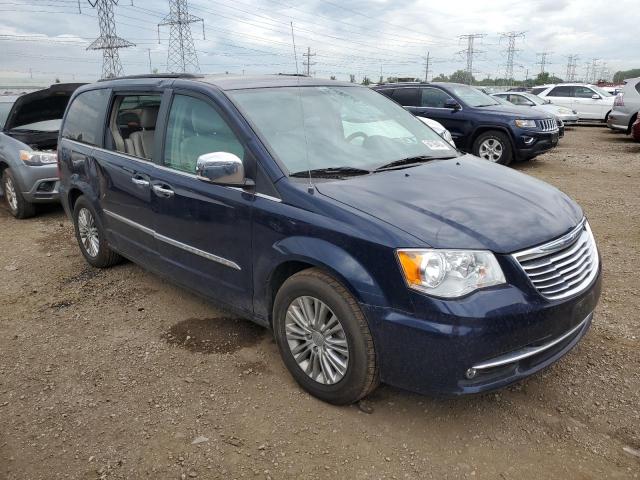 2C4RC1CG4FR555044 - 2015 CHRYSLER TOWN & COU TOURING L BLUE photo 4