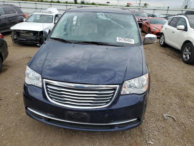 2C4RC1CG4FR555044 - 2015 CHRYSLER TOWN & COU TOURING L BLUE photo 5