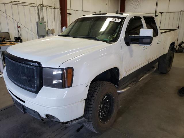 1GTHK63609F187704 - 2009 GMC SIERRA K2500 SLT WHITE photo 2