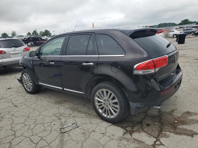 2LMDJ6JK4DBL22534 - 2013 LINCOLN MKX BLACK photo 2