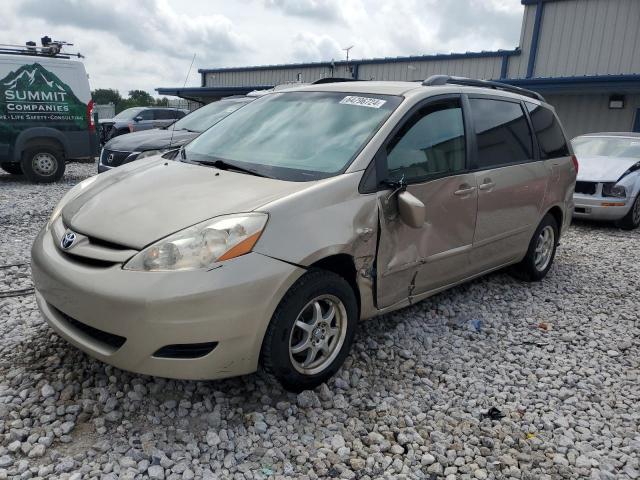 5TDZK23C27S028649 - 2007 TOYOTA SIENNA CE BEIGE photo 1