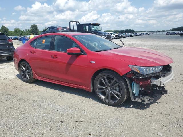 19UUB2F67JA008256 - 2018 ACURA TLX TECH+A RED photo 4