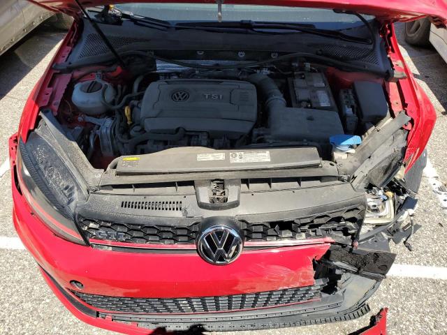 3VW4T7AU9FM027526 - 2015 VOLKSWAGEN GTI RED photo 11